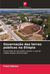 Produktbild: Governa&ccedil;&atilde;o das terras p&uacute;blicas na Eti&oacute;pia
