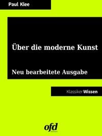 Produktbild: &Uuml;ber die moderne Kunst