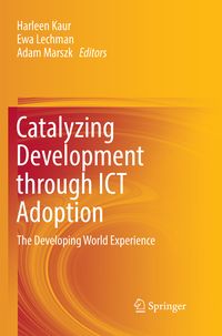 Produktbild: Catalyzing Development through ICT Adoption