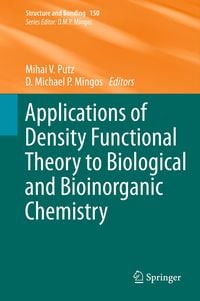 Produktbild: Applications of Density Functional Theory to Biological and Bioinorganic Chemistry
