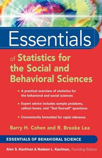 Produktbild: Essentials of Statistics for the Social and Behavioral Sciences