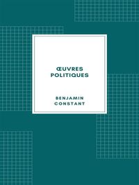 Produktbild: OEuvres politiques