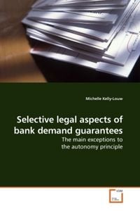 Produktbild: Kelly-Louw, M: Selective legal aspects of bank demand guaran