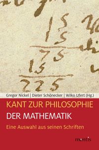 Produktbild: Kant zur Philosophie der Mathematik