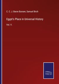 Produktbild: Egypt's Place in Universal History