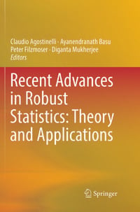 Produktbild: Recent Advances in Robust Statistics: Theory and Applications