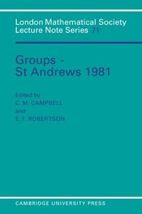 Produktbild: Groups - St Andrews 1981