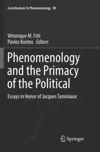 Produktbild: Phenomenology and the Primacy of the Political