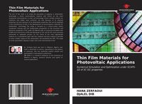 Produktbild: Thin Film Materials for Photovoltaic Applications