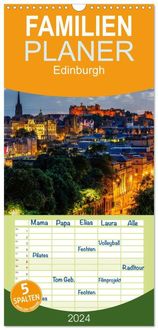 Bild vom Artikel Familienplaner 2024 - Edinburgh - Impressionen aus der schottischen Hauptstadt mit 5 Spalten (Wandkalender, 21 x 45 cm) CALVENDO vom Autor Christian Müller