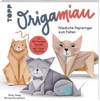 Produktbild: OrigaMIAU. Niedliche Papiertiger zum Falten. Origamiblock mit Anleitungen.
