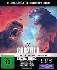Produktbild: Godzilla Kong Monsterverse 5-Film Collection (4K Ultra HD) (+ Bonus-Blu-ray)