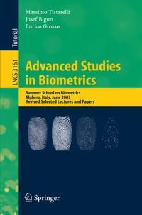 Produktbild: Advanced Studies in Biometrics