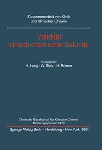 Produktbild: Validit&auml;t klinisch-chemischer Befunde