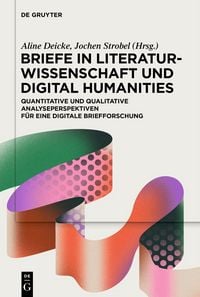 Produktbild: Briefe in Literaturwissenschaft und Digital Humanities