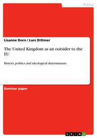 Produktbild: The United Kingdom as an outsider to the EU