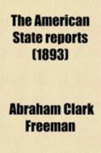 Produktbild: The American State Reports (1893)