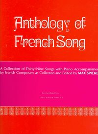 Produktbild: Anthology of Modern French Song (39 Songs)