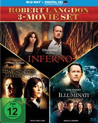 Bild vom Artikel The Da Vinci Code - Sakrileg / Illuminati / Inferno  [3 BRs] vom Autor Tom Hanks