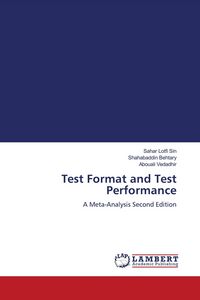 Produktbild: Test Format and Test Performance
