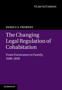 Produktbild: The Changing Legal Regulation of Cohabitation