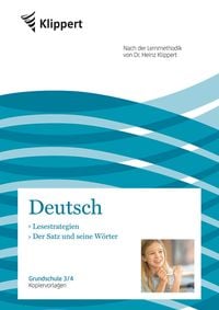 Produktbild: Lesestrategien - Der Satz und seine Wörter