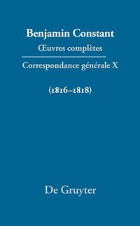 Produktbild: Correspondance g&eacute;n&eacute;rale 1816&ndash;1818