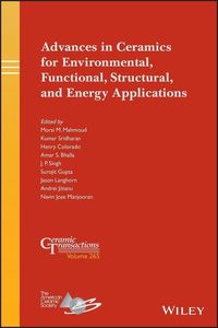 Produktbild: Advances in Ceramics for Environmental, Functional, Structural, and Energy Applications