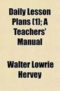 Produktbild: Daily Lesson Plans (1); A Teachers' Manual