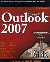 Produktbild: Microsoft Outlook 2007 Bible