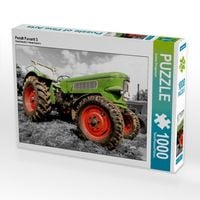 Produktbild: CALVENDO Puzzle Fendt Favorit 3 1000 Teile Puzzle quer | 1000 Teile Lege-Gr&ouml;&szlig;e 64 &times; 48 cm Foto-Puzzle f&uuml;r gl&uuml;ckliche Stunden