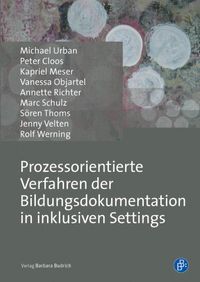 Produktbild: Prozessorientierte Verfahren der Bildungsdokumentation in inklusiven Settings