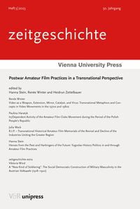 Produktbild: Postwar Amateur Film Practices in a Transnational Perspective
