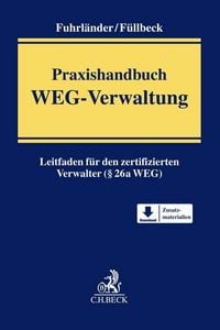 Produktbild: Praxishandbuch WEG-Verwaltung
