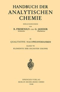 Produktbild: Elemente der Sechsten Gruppe