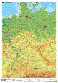 Produktbild: Handkarte Deutschland, physisch