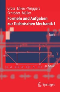 Produktbild: Formeln und Aufgaben zur Technischen Mechanik 1