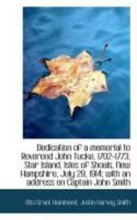Produktbild: Dedication of a Memorial to Reverend John Tucke, 1702-1773, Star Island, Isles of Shoals, New Hampsh