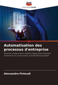 Produktbild: Automatisation des processus d'entreprise