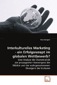Produktbild: Bangert, Y: Interkulturelles Marketing - ein Erfolgsrezept i