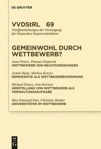 Produktbild: Gemeinwohl durch Wettbewerb?