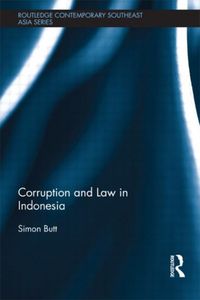 Produktbild: Butt, S: Corruption and Law in Indonesia