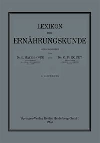 Produktbild: Lexikon der Ern&auml;hrungskunde