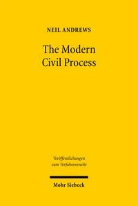 Produktbild: The Modern Civil Process