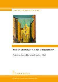 Produktbild: Was ist Literatur? / What is Literature?