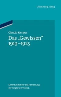 Produktbild: Das "Gewissen" 1919-1925