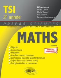 Produktbild: Math&eacute;matiques TSI-2 - Programme 2022