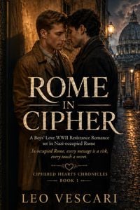 Produktbild: Rome in Cipher - A Boys' Love WWII Resistance Romance set in Nazi-occupied Rome (Sep 1943 - Jun 1944)