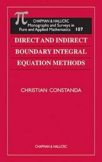 Produktbild: Direct and Indirect Boundary Integral Equation Methods