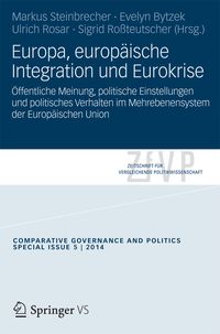 Produktbild: Europa, europ&auml;ische Integration und Eurokrise